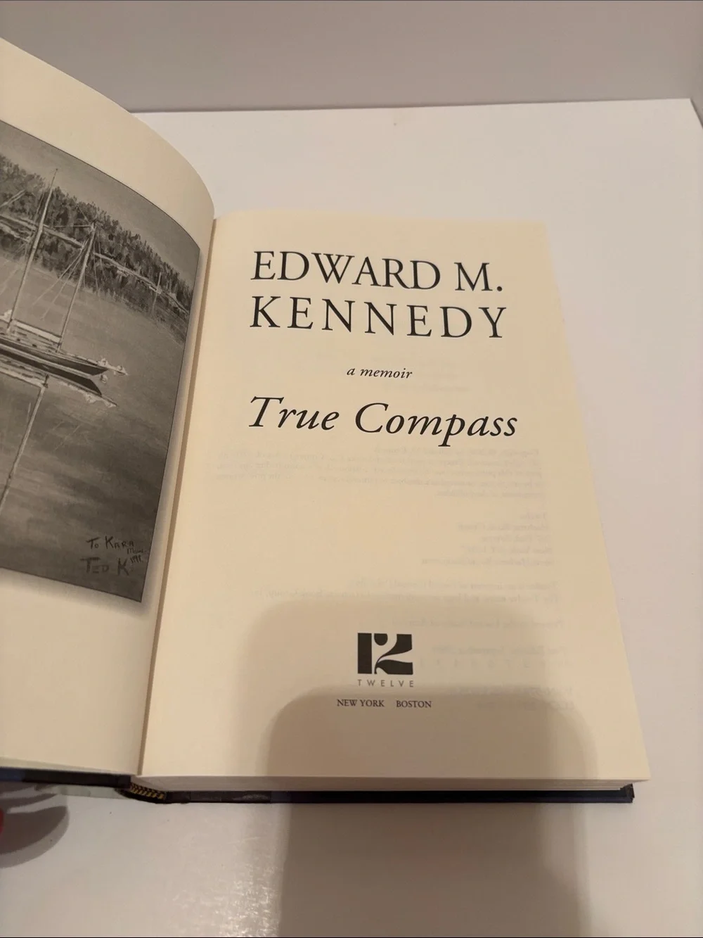 True Compass : A Memoir by Edward M. Kennedy (2009, Hardcover)